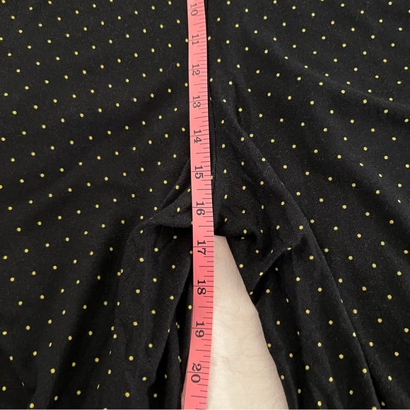 Farm Anthropologie Womens SZ Med Polka Dot Floral Palazzo Wide Leg Pants Resort - Picture 9 of 16